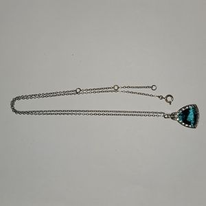 Blue Stone Necklace